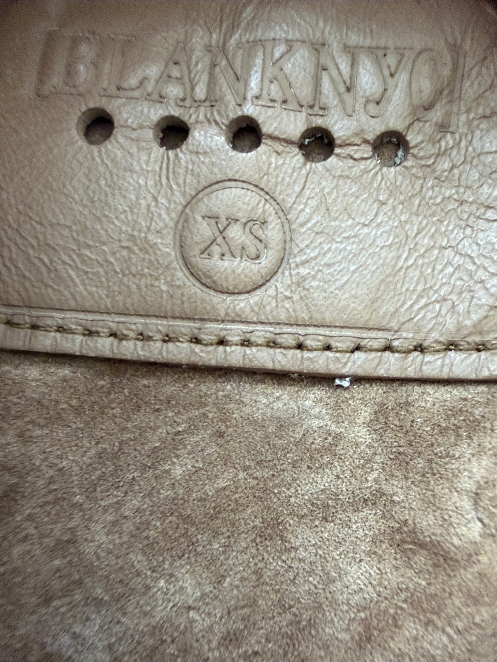 Blank NYC Brown Suede Moto Jacket - Picture 3 of 6